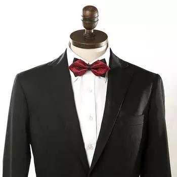 Галстук-бабочка с подвесками для мужчин, модный, деловой, свадебный, с острым углом, роскошь 7