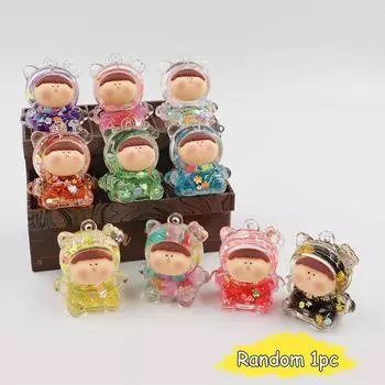 Галстук-бабочка Уголок масляный зыбучий песок Лилит Мини фигурка настольный милый мультфильм украшение брелок подвеска аксессуары разноцветный