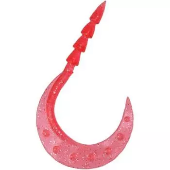 Галстук Daiwa DAIWA Thai Lava Red Teeth Worm Tamagami Turbo Single Curly 3,6 в различных красных цветах