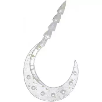 Галстук Daiwa DAIWA Thai Lava Red Worm Tamagami Turbo, одинарный вьющийся, 3,6 цвета, светящиеся в прозрачные точки