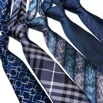 Галстук мужской из полиэстера, клетчатый, однотонный, большой выбор цветов круглый год, профессиональный галстук для мужчин на свадьбу