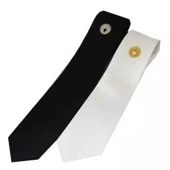 Галстук с круглым белым и черным Нисидзином, выполненным в виде семейного герба, поздравления и соболезнования, а также официальный галстук [0-STYLE.cravat] глициния, комплект,