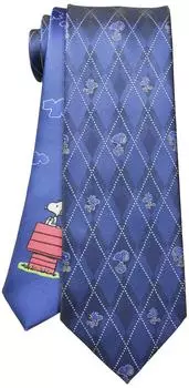 Галстук Snoopy PND48162 Темно-синий SNOOPY Деловой фирменный галстук Подарок [Peanuts]