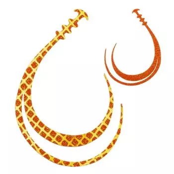 Галстук Tairaba Engetsu Bakubaku, одинарный вьющийся, размер S, размер 002 Orekin [Shimano] ED-R03W