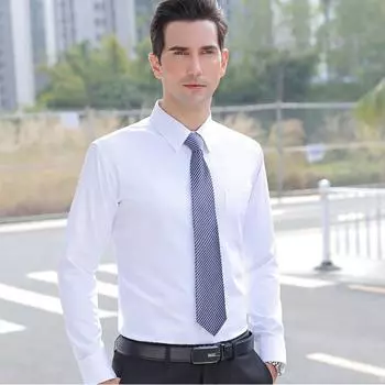 Галстук в полоску мужской деловой мужской и женский на молнии ленивый легко затягивается профессиональный двухкомпонентный галстук 7 см с цветком