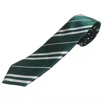 Галстук в стиле Гарри Поттера для косплея, аксессуар для костюма Слизерин Гарри Гермиона Гарри Поттер Рон зеленый длина 148 см [FUYULE] (зеленый)