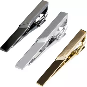 Галстук в стиле крокодила [Tabarat] Pin, мужской, Япония, латунь, геометрический, (Набор 3)