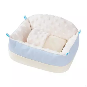 Гамак для хомяка в клетке для мелких животных с укрытием синий