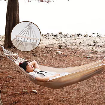 Гамак для кемпинга с сумкой для переноски, универсальный подвесной вариант для взрослых, для сада, двора, пляжа