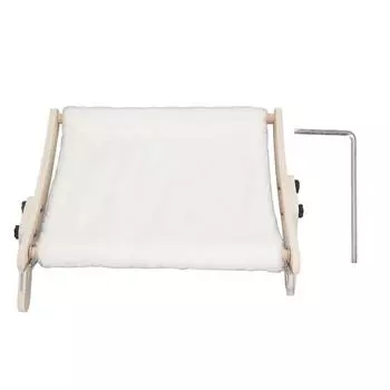 Гамак для кошачьего окна, экономящий место, с застежкой-липучкой, устойчивая конструкция, кровать-гамак для кошачьего окна