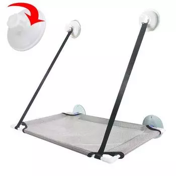 Гамак для кошек, кровать на окне, солнечное сиденье для котят, подвесные кровати, диван для кошек, двухэтажные туннели, настенная присоска для домашних животных