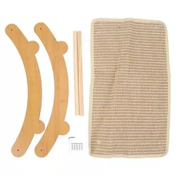 Гамак для кошек, устойчивый к царапинам, деревянный кошачий шезлонг, защитная мебель, кошачья кровать Medium