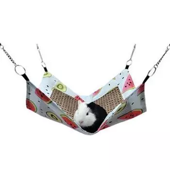 Гамак для маленьких животных, охлаждающий коврик, летний охлаждающий гамак для хомяка, клетки для хомяков, морских свинок, кроликов