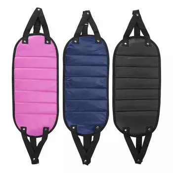 Гамак для ног, подставка для ног в самолете, регулируемый портативный гамак для ног под столом, подставка для ног Dark Blue