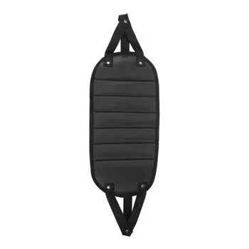 Гамак для ног в виде самолета, регулируемая переносная подставка для ног на стол, черный цвет темно-синий