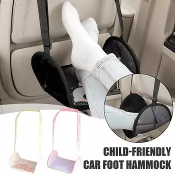 Гамак для ног в виде самолета с рисунком из мультфильма Эргономичный дизайн Регулируемая простая установка Подставка для ног Гамак для путешествий Необходимые принадлежности Panda
