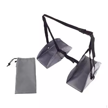 Гамак для пяток, Подставка для ног в самолете, Дорожный Удобный Портативный для ног Гамак для ног