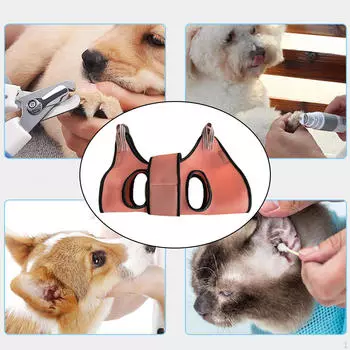 Гамак для ухода за кошками, шлейка для собак, удерживающая сумка, слинг для ухода за домашними животными для маленьких S зелёный