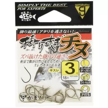 Гамакацу Висит Рисуги Крючок Чину Но. 3 Рыболовный крючок