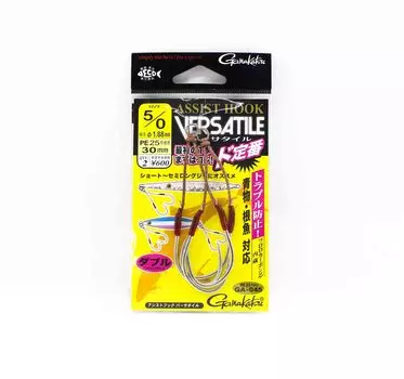 Gamakatsu 42726 GA-045 Вспомогательный крючок Fluoro Размер сердечника 5/0 30 мм (6511)