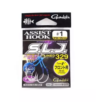 Gamakatsu 42763 GA-052 Assist SLJ Super Light для джиговой передней части, размер 1 (7617)