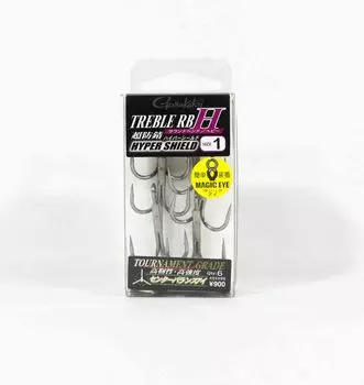Gamakatsu 67554 Тройник RB H Hyper Shield Размер 1,6 В упаковке (9205)