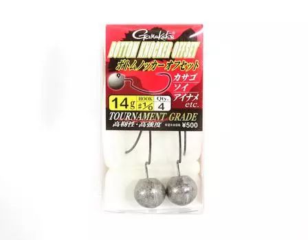 Gamakatsu 67625 Джиг-головка Нижний Удар Смещение 14 грамм Размер 1/0 (9443)