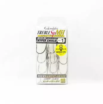 Gamakatsu 67631 Тройной крючок SP MH Hyper Shield, размер 1 (0393)