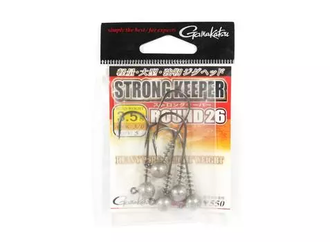 Gamakatsu 68186 Джиг-головка Strong Keeper Round 26 3,5 грамма Размер 3/0 (1422)