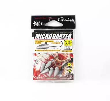 Gamakatsu 68205 Micro Darter 3 грамма размер 4 (7620)