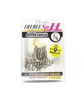 Gamakatsu 68590 Treble Hook SP H Hyper Shield Размер 3/0 (4444)