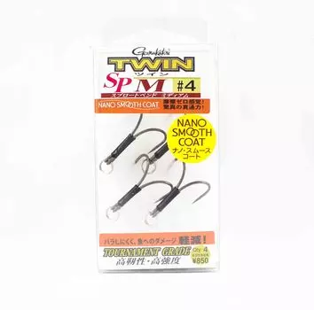 Gamakatsu 68640 Двойной крючок SP M Nano Размер 4,4 В упаковке (5289)