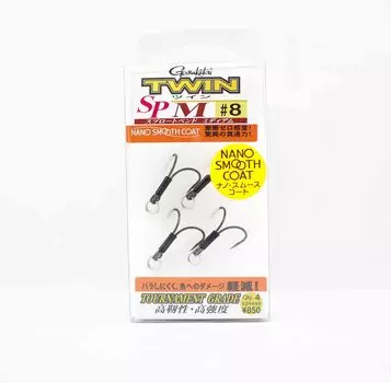 Gamakatsu 68640 Двойной крючок SP M Nano Размер 8,4 В упаковке (5241)