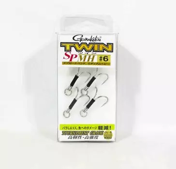 Gamakatsu 68641 Двойной крючок SP MH, размер 6 (5302)