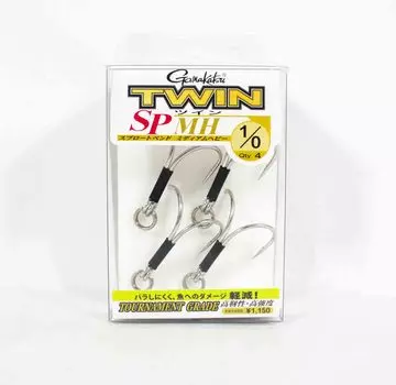 Gamakatsu 68642 Двойной крючок SP MH, размер 1/0 (5340)