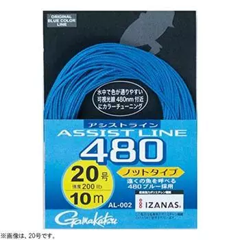 Gamakatsu Ассист-линия 480 10 м AL002 30 (тип узла) Нет.