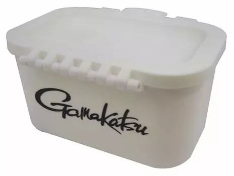 Gamakatsu Fishing Bait Box Sashie Container 110 Белый GM2482 (Формованный) белый