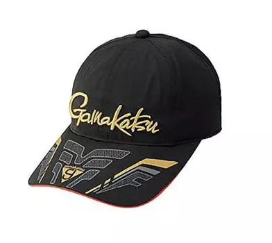 Рыболовная дождевая кепка Gamakatsu Черная M (6-позиционный) GM-9877 чёрный