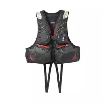 Gamakatsu Floating Vest GM2189 LL Black/Red