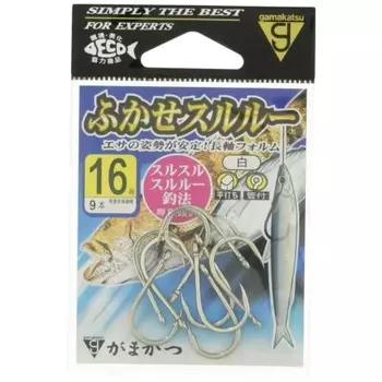Gamakatsu Fukase Sururu White 68766 No. 18
