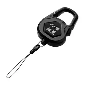 Gamakatsu Gama Smelt Ginrei Shitte Rope 140cm #1 Black WK2005