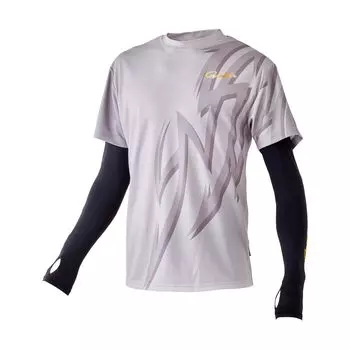 Gamakatsu GM3760 Ultemakuru arm Light Gray L T-shirt (with cover) светло-серый