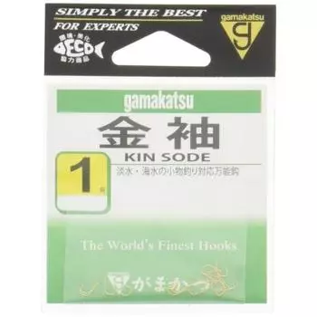 Gamakatsu Golden Sleeve Hook Нет. 1 рыболовный крючок