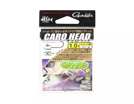 Gamakatsu Jig Head Caro Head 1 грамм Размер 4,4 В упаковке (3481)