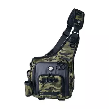 Gamakatsu Langan легкая сумка через плечо камуфляж черный 2.0 LE322#2