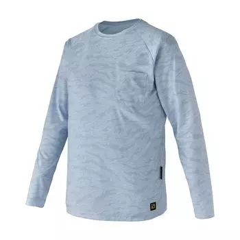 Gamakatsu NFZ Raglan Sleeve GM3730 Light Size S T-Shirt Gray,