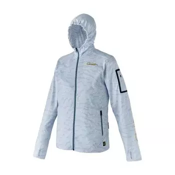 Gamakatsu NFZ Summer Light Zip Hoodie GM3729 Light Gray L светло-серый