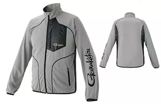 Gamakatsu NO FLY ZONE Stretch UV Sunbreaker Серый L GM3548 Серый L