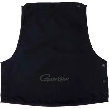 Gamakatsu Плавающий жилет Gamakatsu GM2193 Ткань для извлечения спины, черный LL