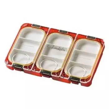 Gamakatsu Quick Case Красный 3 Комнаты GM-1437 красный